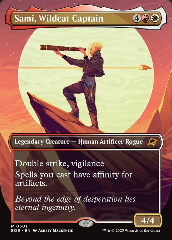 Sami, Wildcat Captain - Foil - Borderless