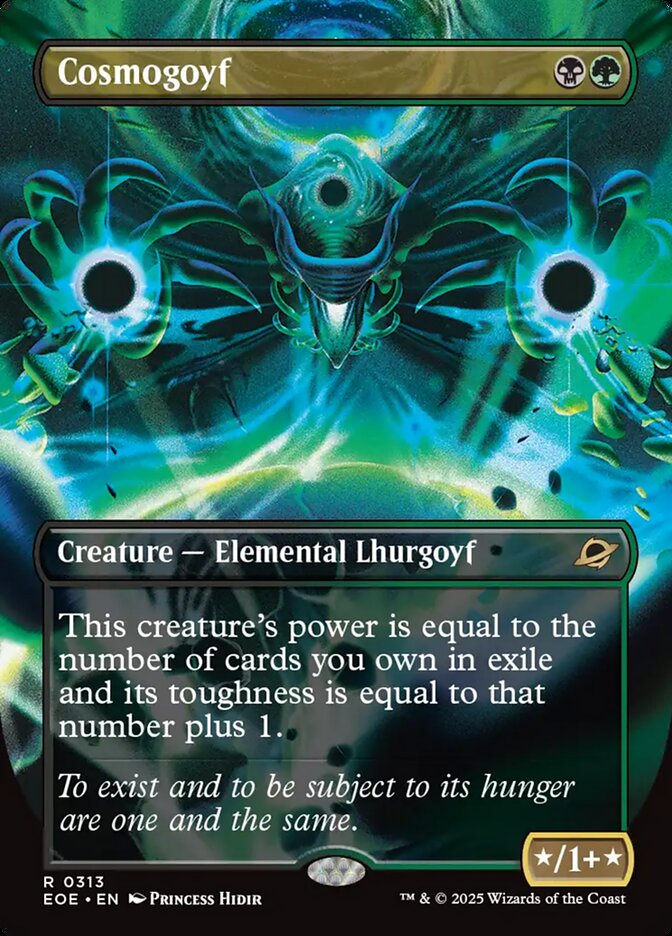 Cosmogoyf - Foil - Borderless