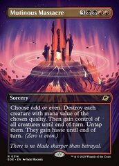 Mutinous Massacre - Foil - Borderless