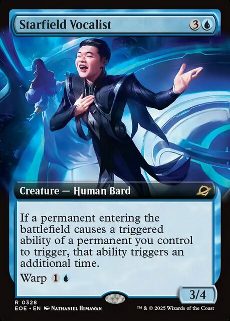 Starfield Vocalist - Foil - Extended Art