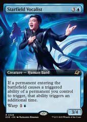 Starfield Vocalist - Foil - Extended Art