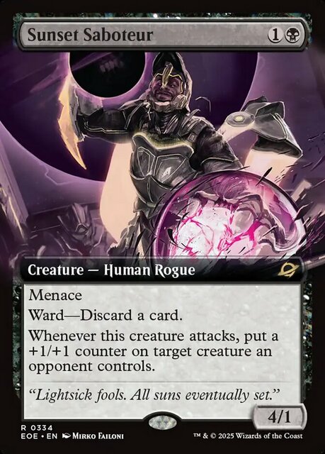Sunset Saboteur - Extended Art