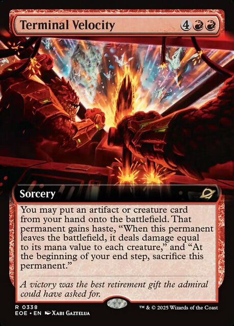 Terminal Velocity - Extended Art