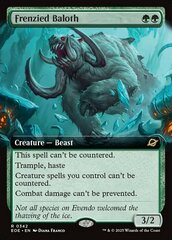 Frenzied Baloth - Foil - Extended Art