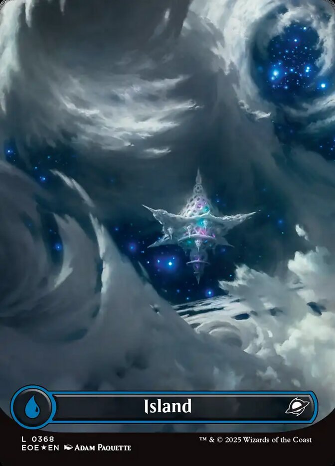 Island (0368) - Galaxy Foil - Borderless