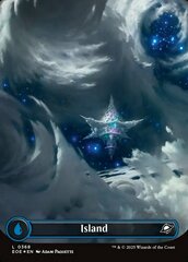 Island (0368) - Galaxy Foil - Borderless