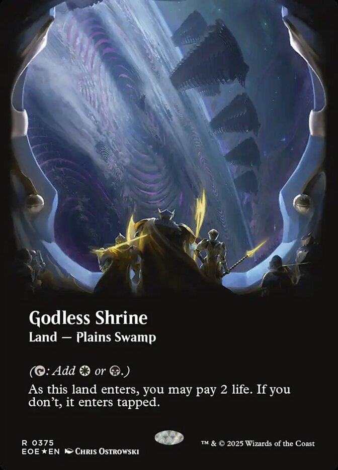 Godless Shrine - Galaxy Foil - Borderless