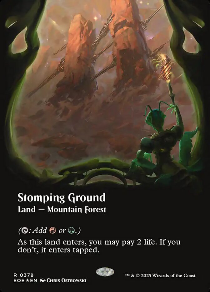 Stomping Ground - Galaxy Foil - Borderless