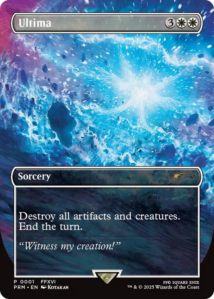 Ultima - Foil - Standard Showdown Promo