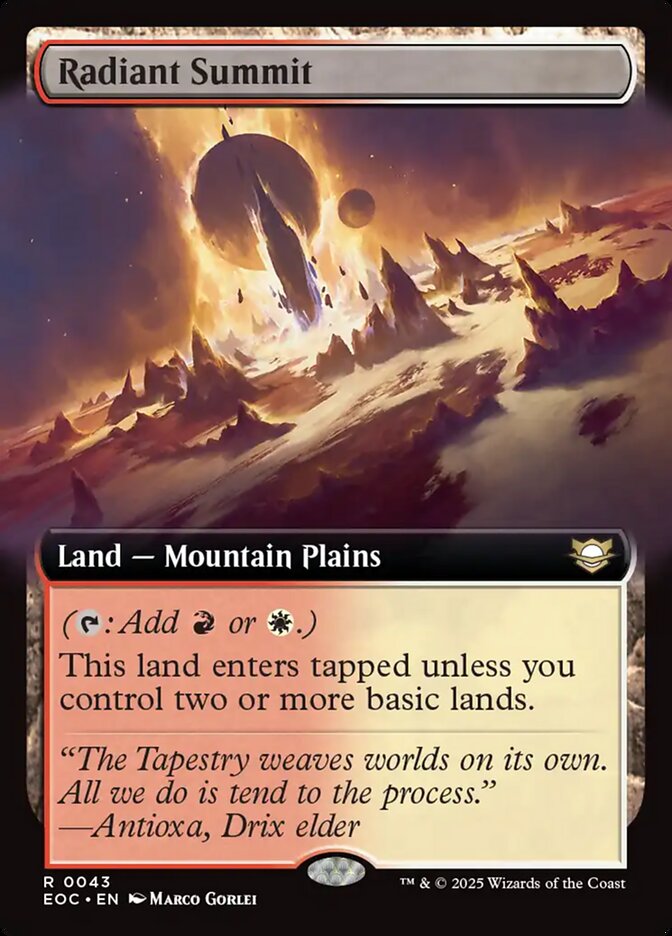 Radiant Summit - Extended Art