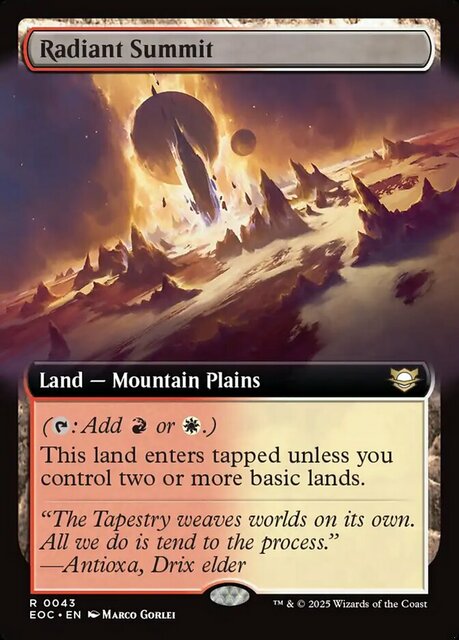 Radiant Summit - Extended Art