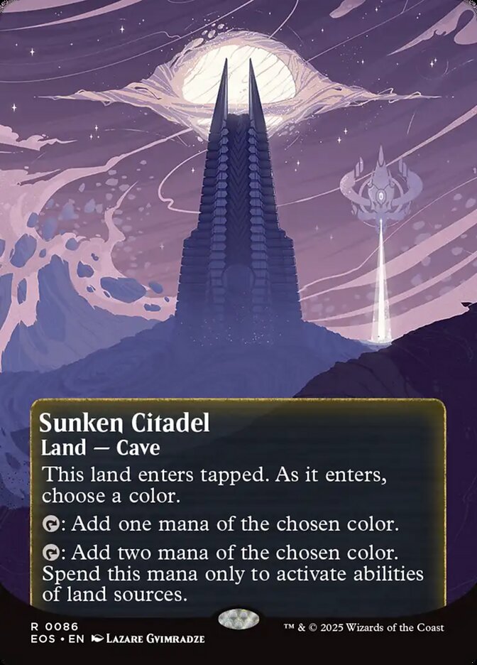 Sunken Citadel (0086) - Foil - Borderless