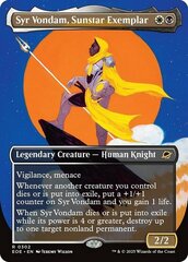 Syr Vondam, Sunstar Exemplar - Foil - Borderless