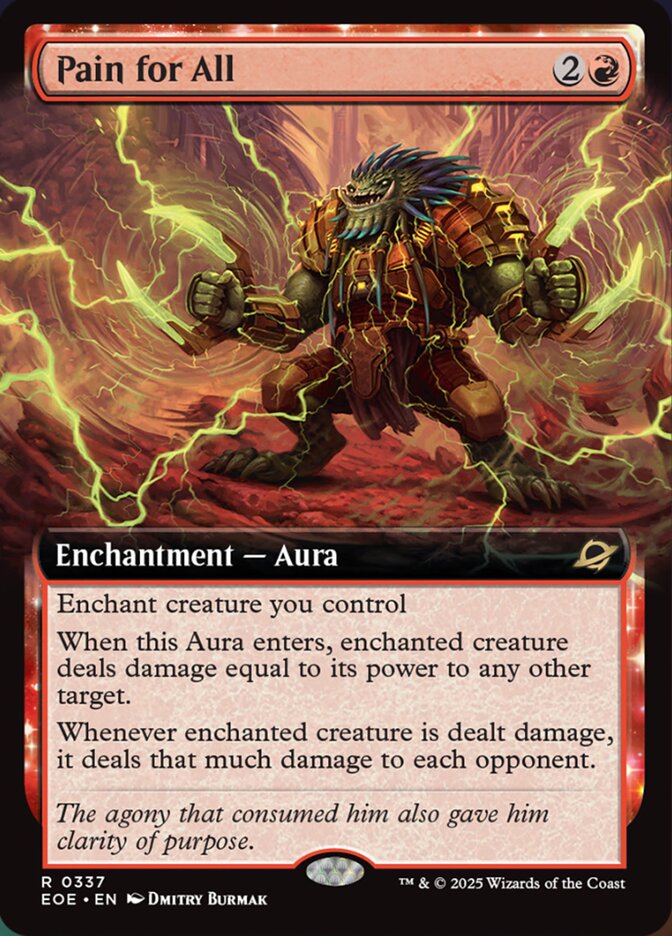 Pain for All - Foil - Extended Art