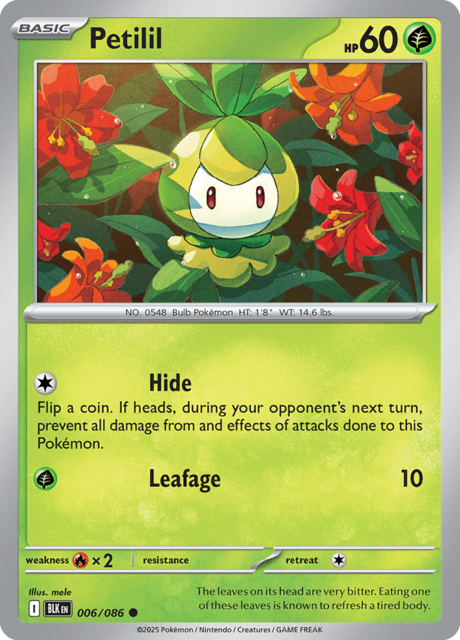 Petilil - 006/086 - Common - Reverse Holo