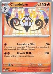 Chandelure - 018/086 - Holo Rare