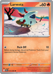 Larvesta - 015/086 - Common - Reverse Holo