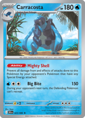 Carracosta - 023/086 - Rare - Reverse Holo