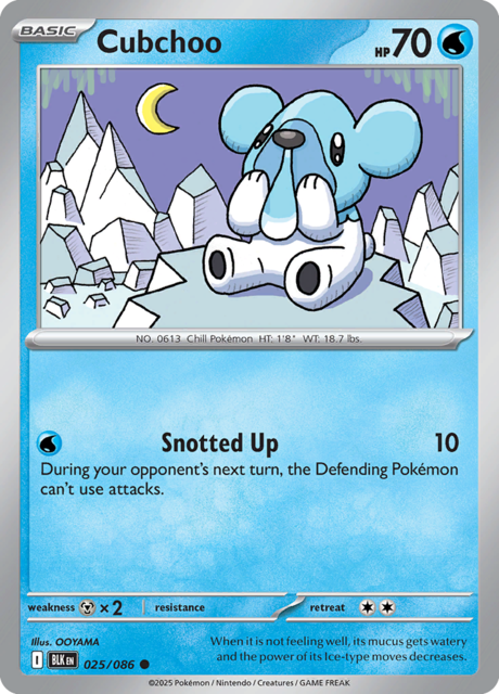 Cubchoo - 025/086 - Common