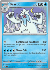 Beartic - 026/086 - Rare - Reverse Holo