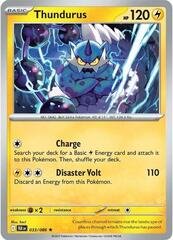 Thundurus - 033/086 - Rare - Reverse Holo