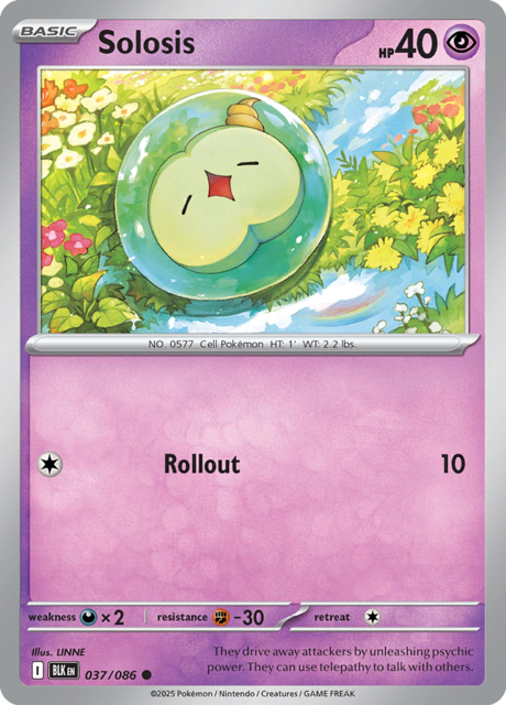 Solosis - 037/086 - Common - Reverse Holo