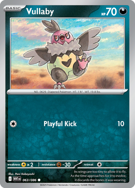 Vullaby - 063/086 - Common - Reverse Holo
