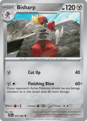 Bisharp - 065/086 - Uncommon - Reverse Holo