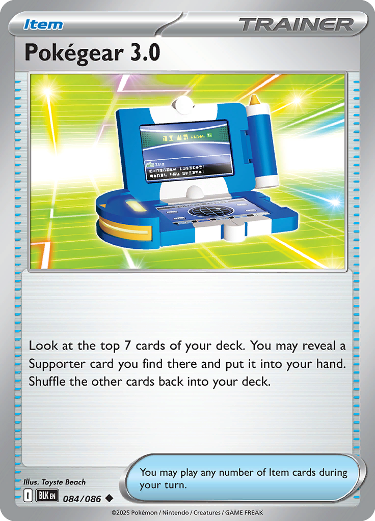 Pokegear 3.0 - 084/086 - Uncommon - Reverse Holo