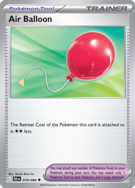 Air Balloon - 079/086 - Uncommon - Reverse Holo