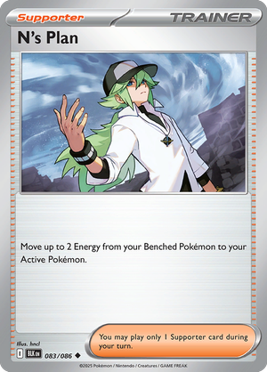 Ns Plan - 083/086 - Uncommon - Reverse Holo