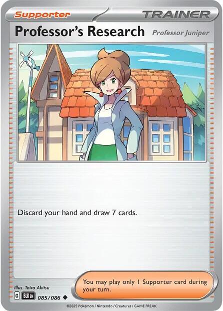 Professors Research - 085/086 - Uncommon - Reverse Holo