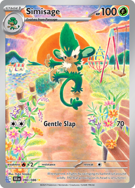 Simisage - 090/086 - Illustration Rare