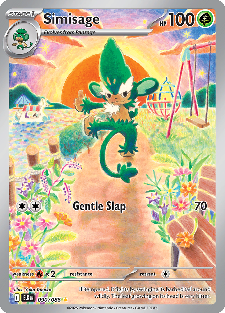 Simisage - 090/086 - Illustration Rare