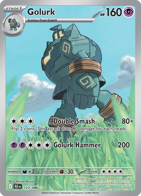 Golurk - 123/086 - Illustration Rare