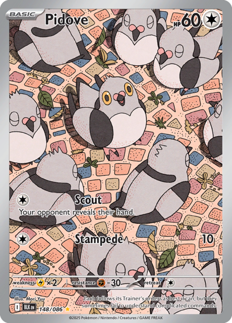 Pidove - 148/086 - Illustration Rare