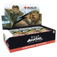 Avatar: The Last Airbender Jumpstart Booster Display