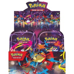 Mega Evolution Mega Heroes Mini Tin Display
