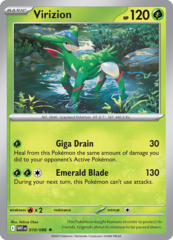 Virizion - 010/086 - Rare - Reverse Holo