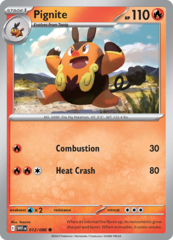 Pignite - 012/086 - Common - Reverse Holo