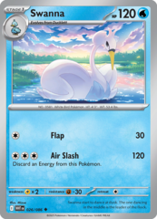 Swanna - 026/086 - Uncommon - Reverse Holo