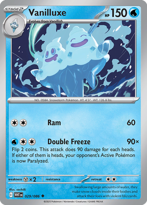 Vanilluxe - 029/086 - Uncommon
