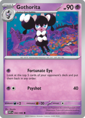 Gothorita - 042/086 - Common - Reverse Holo