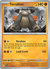 Terrakion - 054/086 - Holo Rare