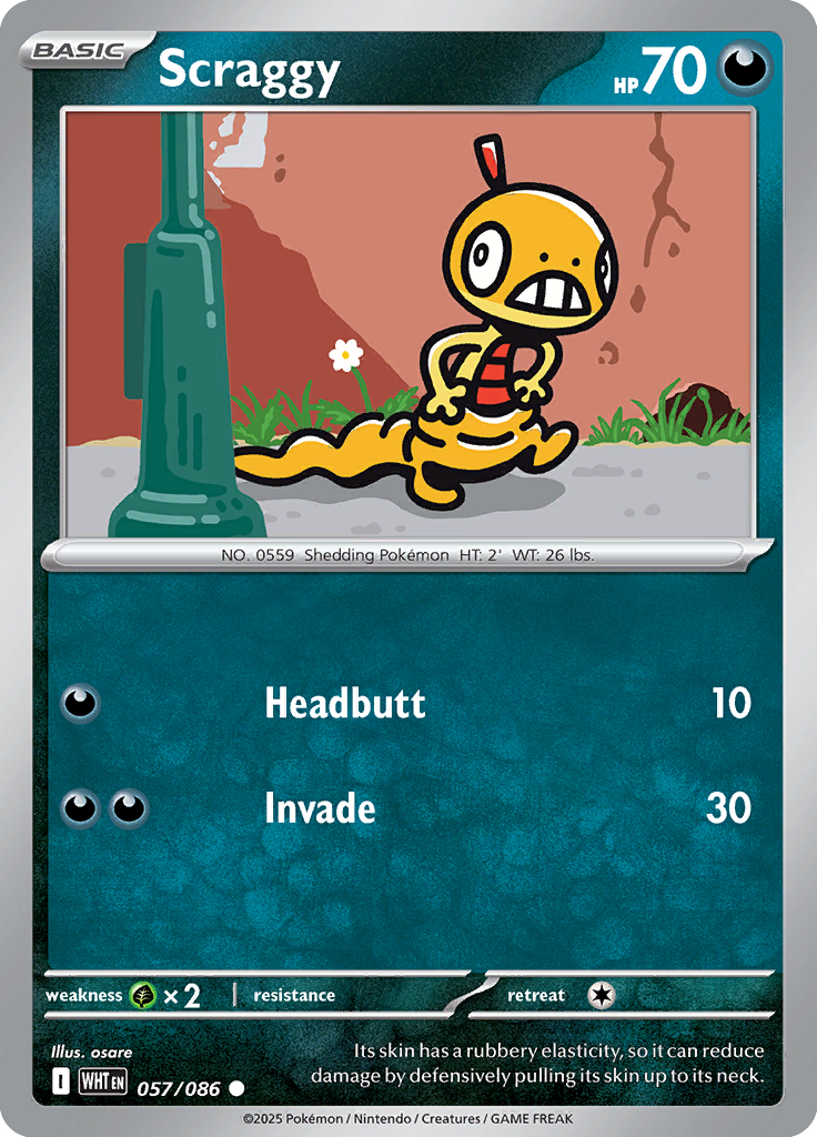 Scraggy - 057/086 - Common