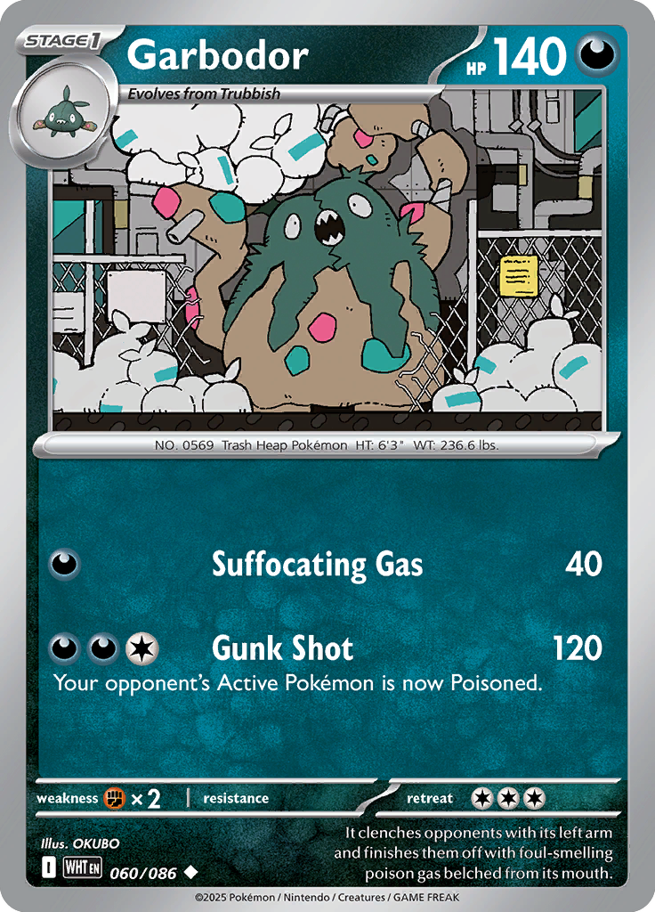 Garbodor - 060/086 - Uncommon