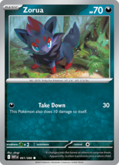 Zorua - 061/086 - Common - Reverse Holo
