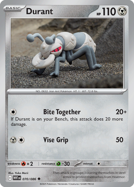 Durant - 070/086 - Uncommon - Reverse Holo