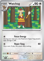 Watchog - 073/086 - Uncommon - Reverse Holo