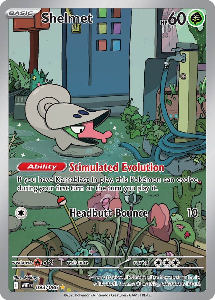 Shelmet - 093/086 - Illustration Rare